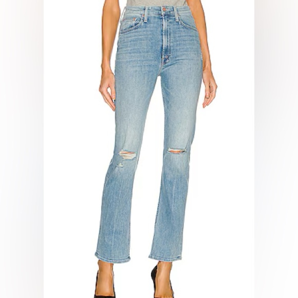 MOTHER High Waisted Rider Skimp in Dreamer